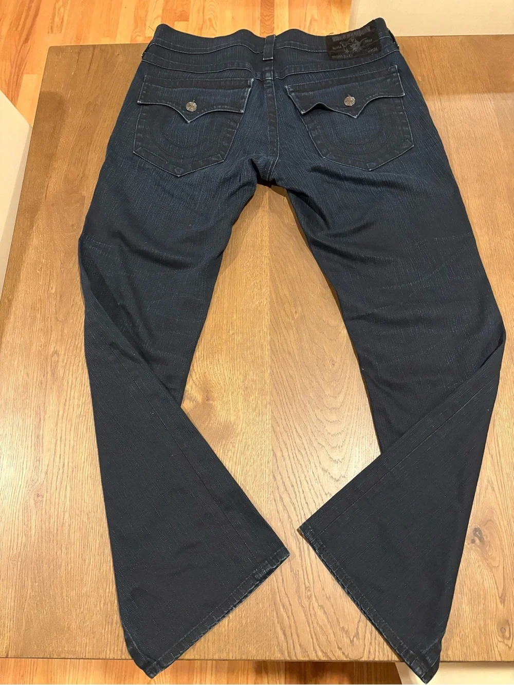 True Religion Men's Dark Blue Jeans